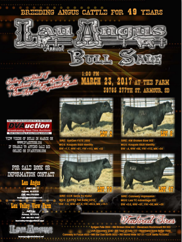 2017 Lau Angus Sale